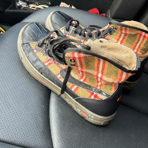 NIKE ACG WOOLY High Boots or Shoes 2007 317049-901 Plaid Lumberjack Hype - Picture 2 of 7